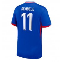 Camiseta Francia Ousmane Dembele #11 Primera Equipación Eurocopa 2024 manga corta